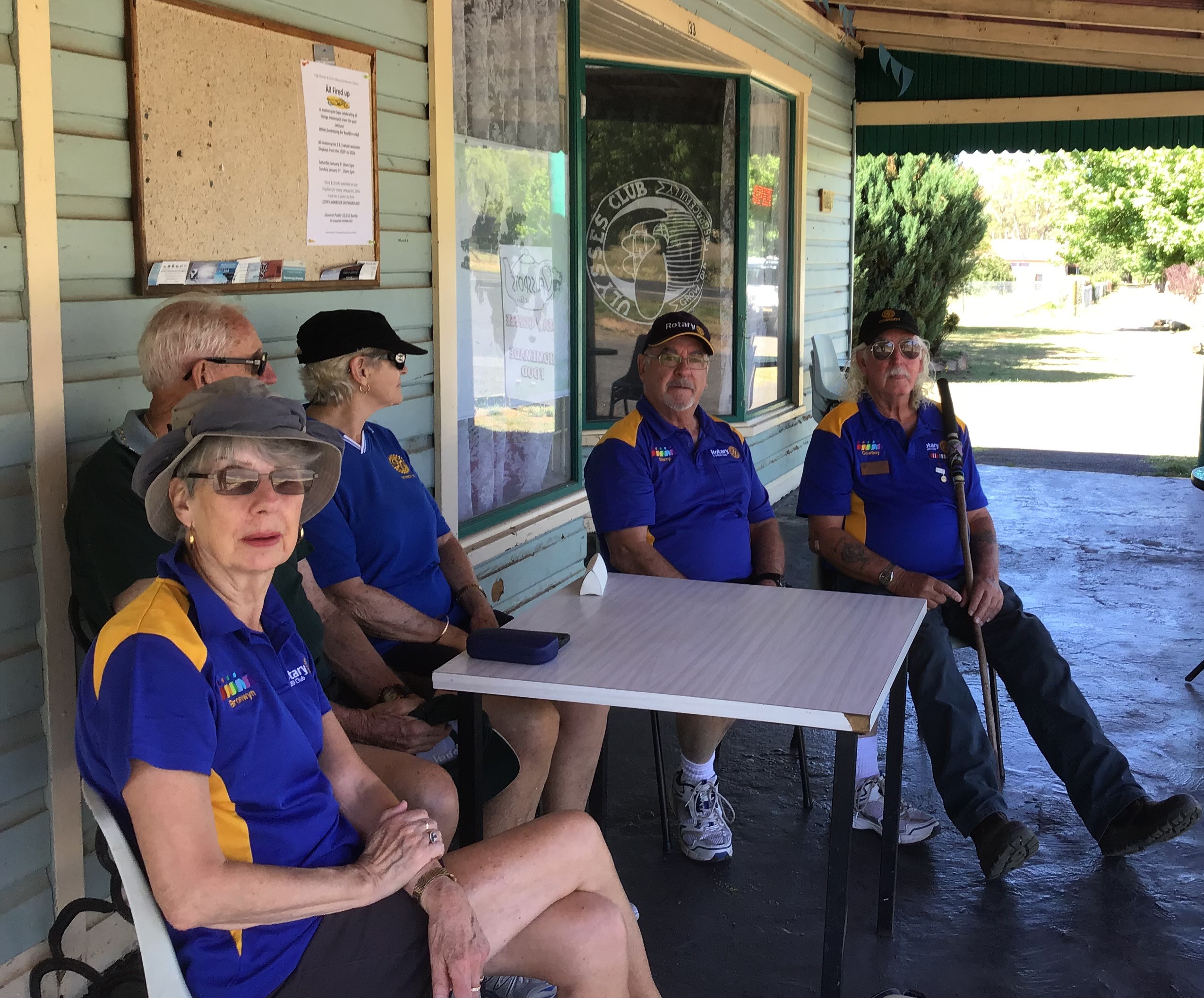 morning tea at fusspots Ebor